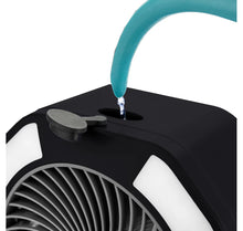 Load image into Gallery viewer, Hunter Rechargeable Misting Fan Hunter Home, BLACK