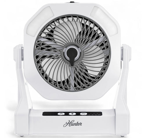 Hunter Rechargeable Misting Fan Hunter Home - WHITE