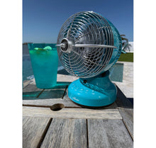 Load image into Gallery viewer, Hunter Dreamliner Orbital Oscillation 8&quot; Fan, TEAL