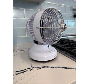 Hunter Dreamliner Orbital Oscillation 8" Fan, WHITE