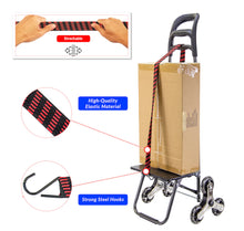 Load image into Gallery viewer, Stair Climber Trolley Dolly with Skate Wheels dbest, DUSTY ROSE