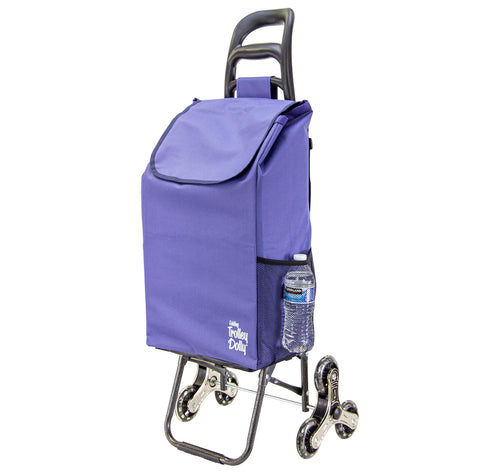Stair Climber Trolley Dolly with Skate Wheels dbest, NAVY