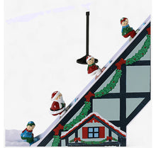 Load image into Gallery viewer, 47" Santa's Ski Slope Mr. Christmas