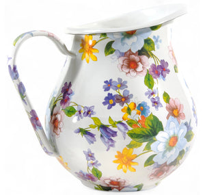 Mackenzie-Childs Pitcher MacKenzie Childs, FLOWER MARKET WHITE