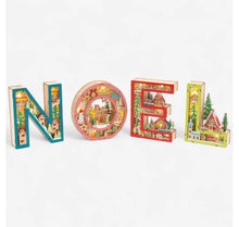 Load image into Gallery viewer, Lighted Laser Cut Sign, NOEL