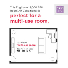 Load image into Gallery viewer, Frigidaire Window Air Conditioner 12,000 BTU with Remote