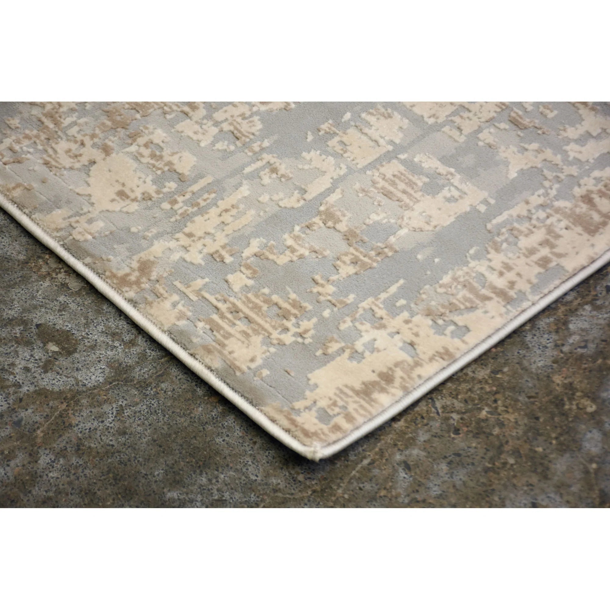 Ariella Cream & Grey 9'10" x 13'1" Area Rug