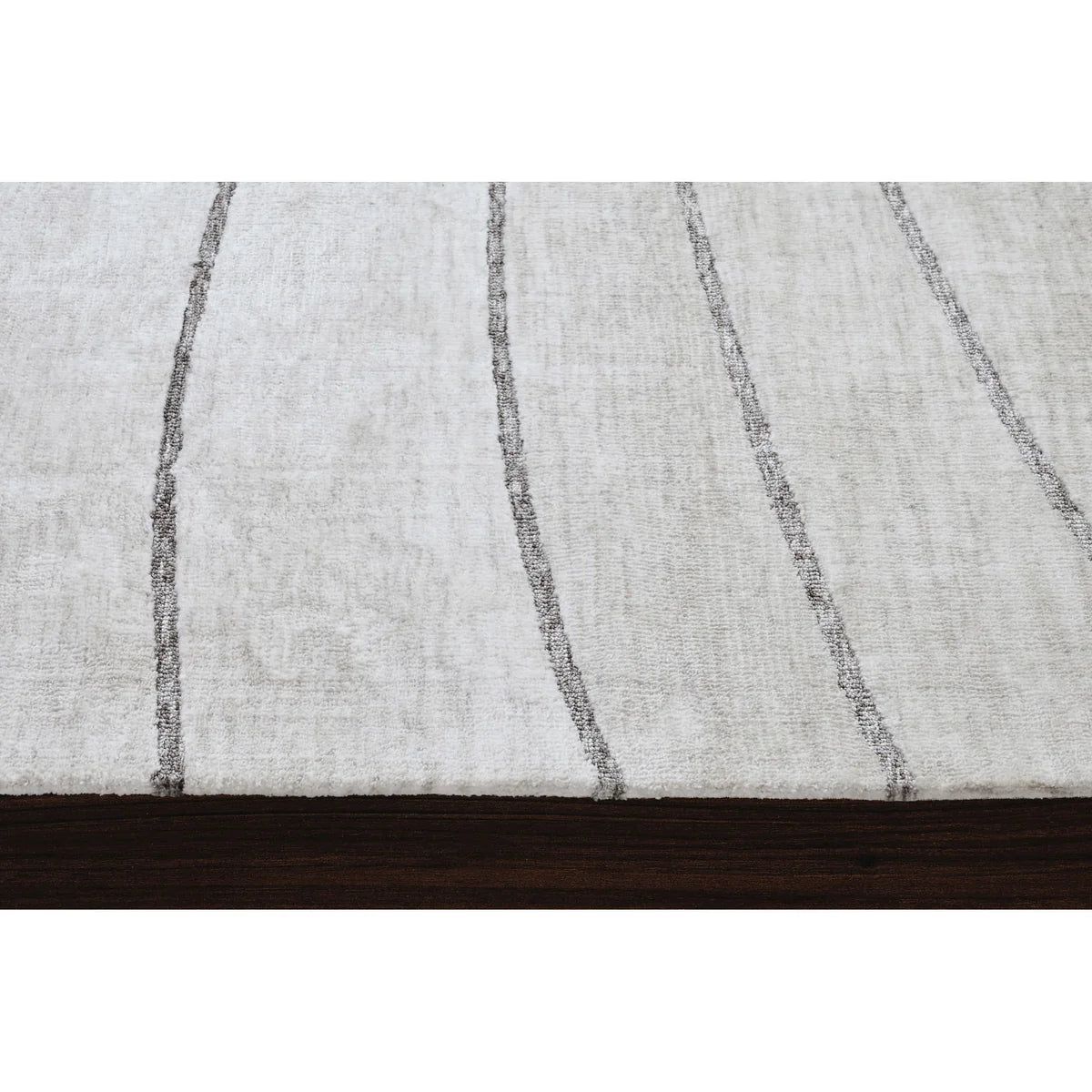 Hazel Off-White & Grey 7'10" x 10'2" Area Rug
