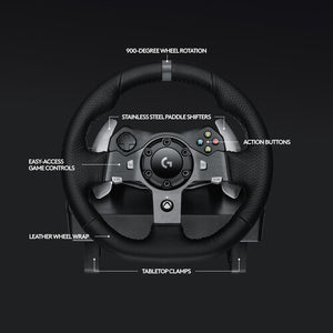 Auction Logitech G G920 Driving Force Racing Wheel (Xbox One & PC)