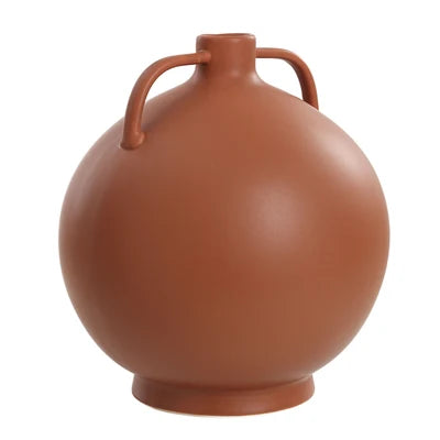 Delphi Terracotta Ceramic Vase