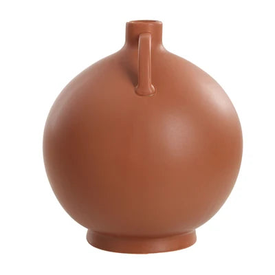 Delphi Terracotta Ceramic Vase