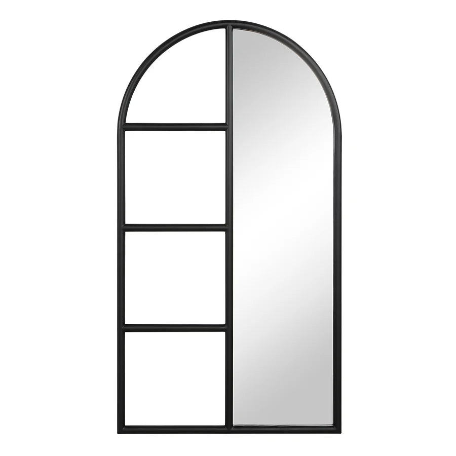 Trellis Framed Arched Mirror