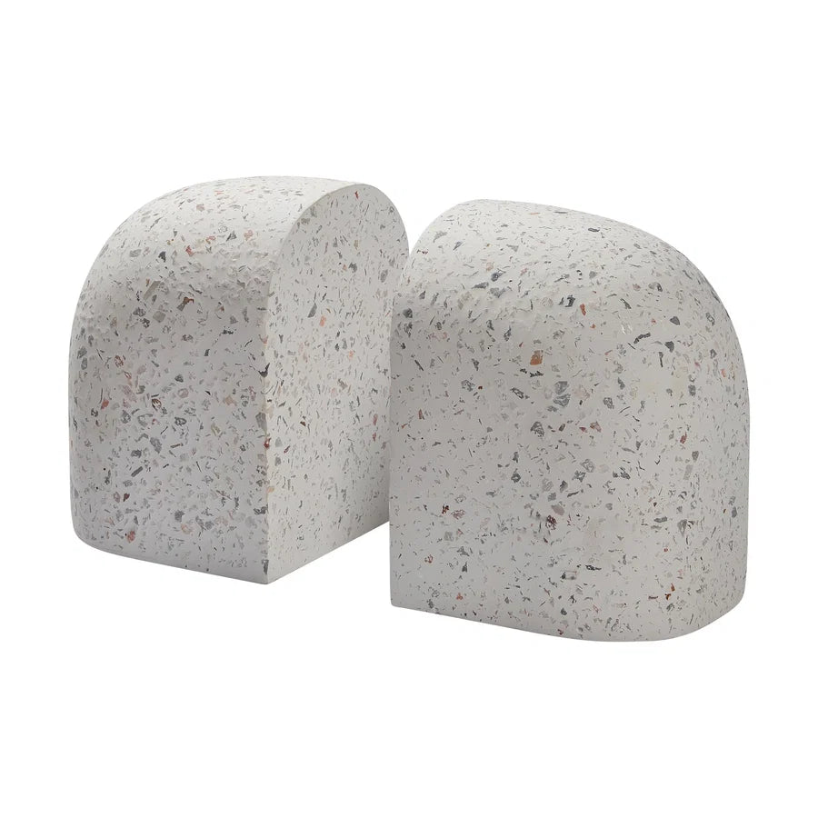 Bruno Terrazzo Bookends 2PK