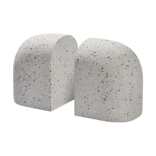 Bruno Terrazzo Bookends 2PK
