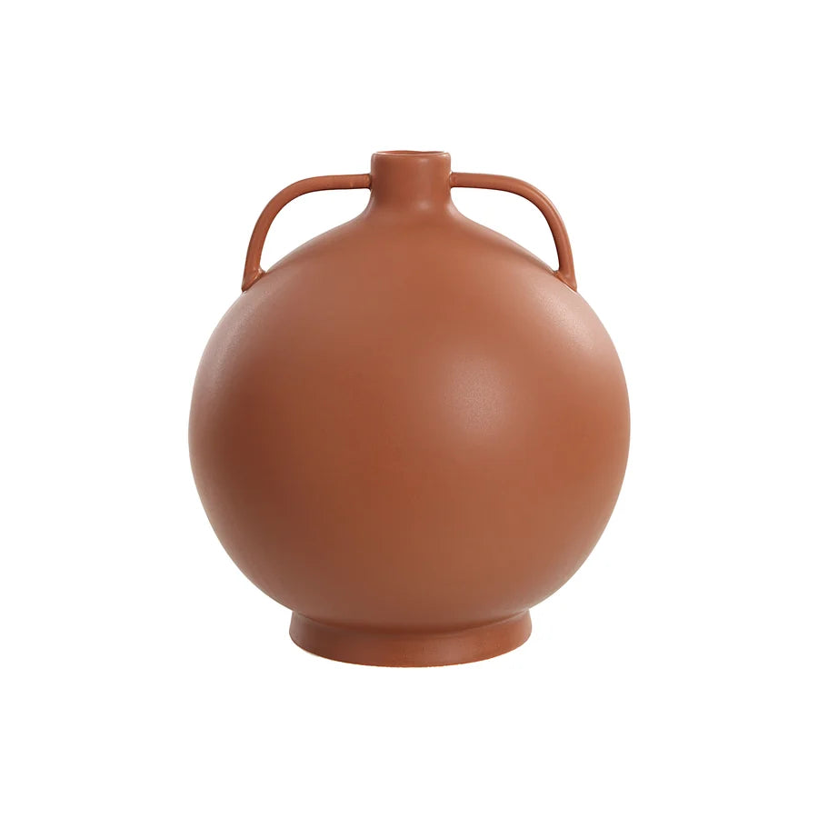 Delphi Terracotta Ceramic Vase