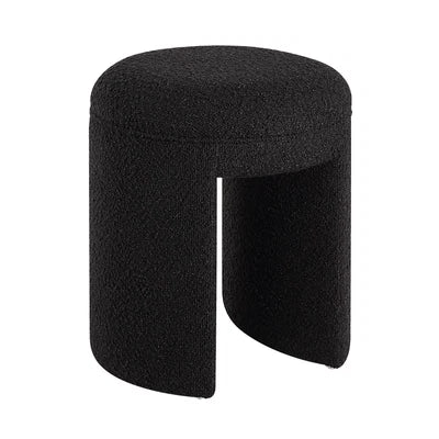 Amrah Boucle Accent Stool