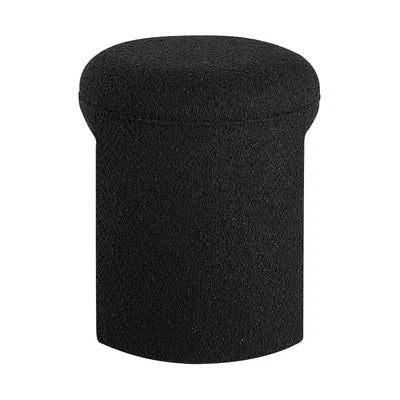Amrah Boucle Accent Stool