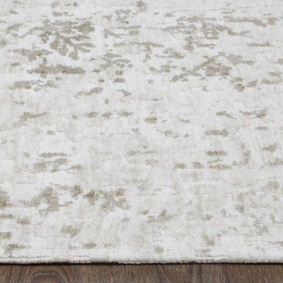 Hazel Off-White & Taupe 7'10" x 10'2" Area Rug