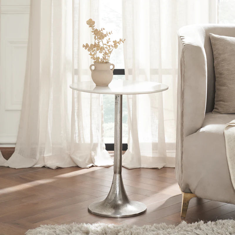 Eloa Marble Accent Table
