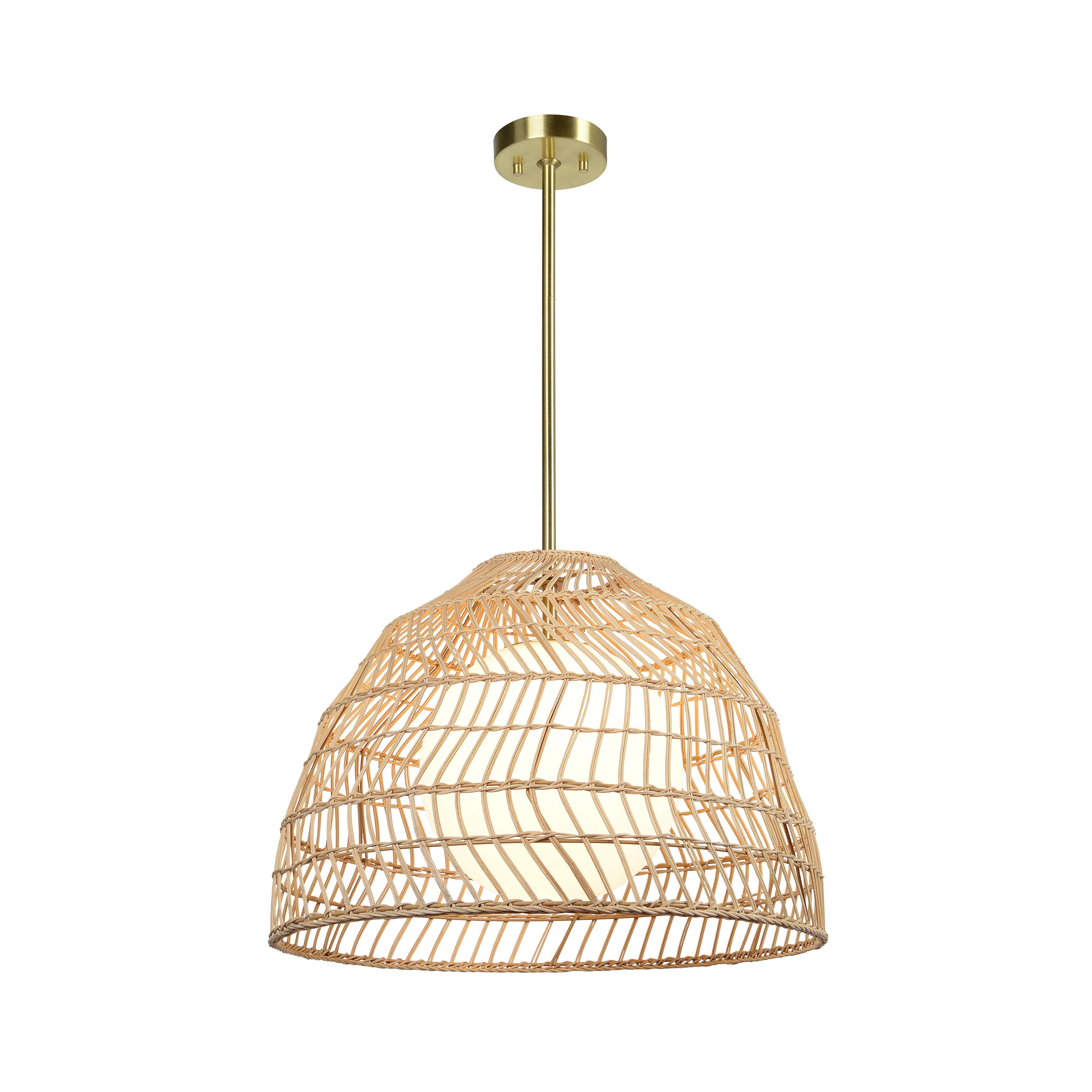 Palm 1-Light 20 inch Pendant