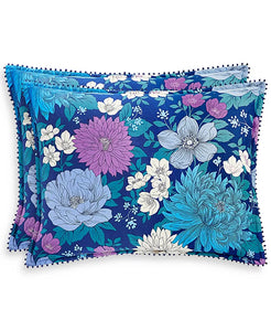 Queen 3pc Martha Stewart Collection Candice Floral Comforter Set