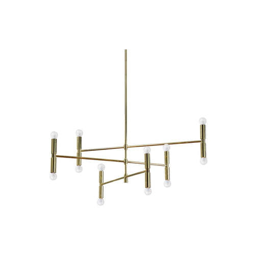 Axis 12-Light 41 inch Gold Plated Pendant