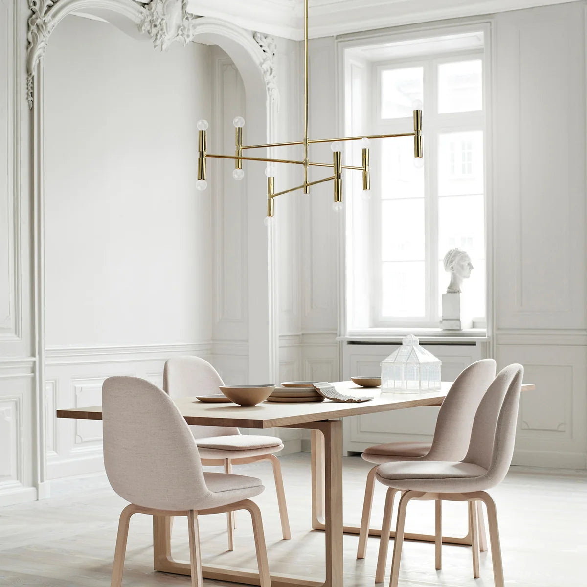 Axis 12-Light 41 inch Gold Plated Pendant