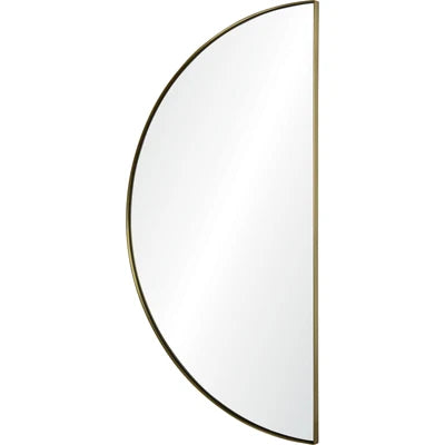 Framed Halfmoon Mirror