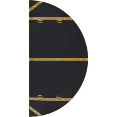 Framed Halfmoon Mirror