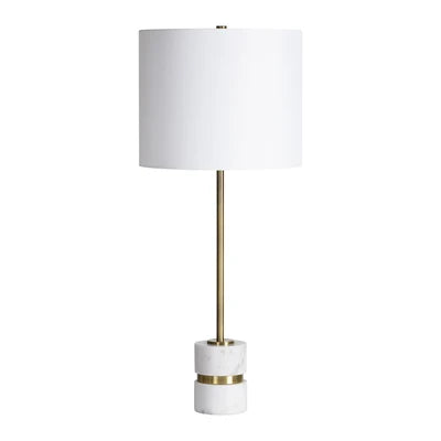 Everren Talulla Marble Table Lamps (Set Of 2)