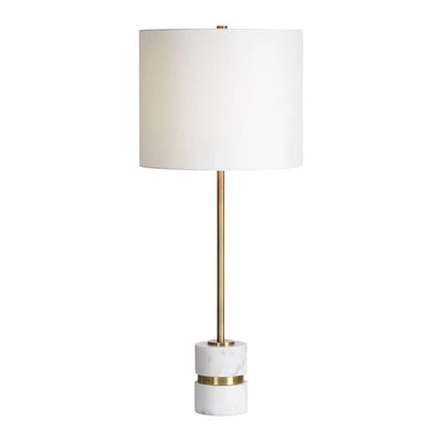 Everren Talulla Marble Table Lamps (Set Of 2)