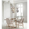 Laylani 6-Light 28.5 inch Satin Brass Pendant