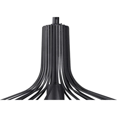 Ione 1 Light 19.75 inch Black Pendant