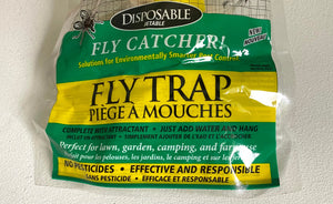 TRAPS IN SPRING 5pk Disposable Non Toxic Fly Traps