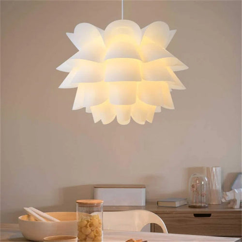 1 - Light Snowdrop Chandelier Pendant