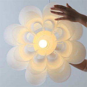 1 - Light Snowdrop Chandelier Pendant