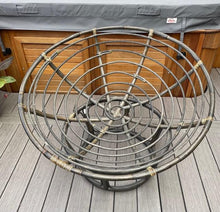 Load image into Gallery viewer, Papasan Chair With Wood Rattan Frame