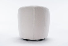 Load image into Gallery viewer, Modern Swivel Accent Armchair Barrel Chair, IVORY