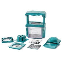 Load image into Gallery viewer, Curtis Stone Chop Chop All-in-One Prep Tool - TURQUOISE