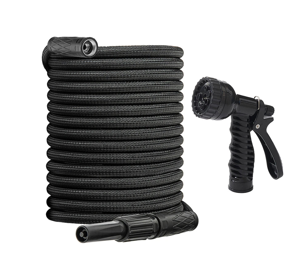HydroSteel Heavy-Duty Hose 100 FT Black