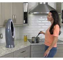 Load image into Gallery viewer, Hunter LivePure Bladeless Indoor/Outdoor Rechargeable Fan - GREY