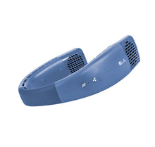 Load image into Gallery viewer, Hunter LivePure Arctic Vortex Wearable Fan/Air Cleaner Hunter Home, DENIM BLUE