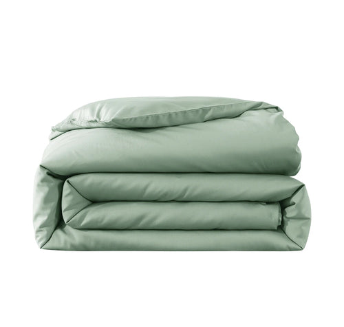 HomeSuite Luxury Bamboo Blend Duvet Cover SAGE DOUBLE