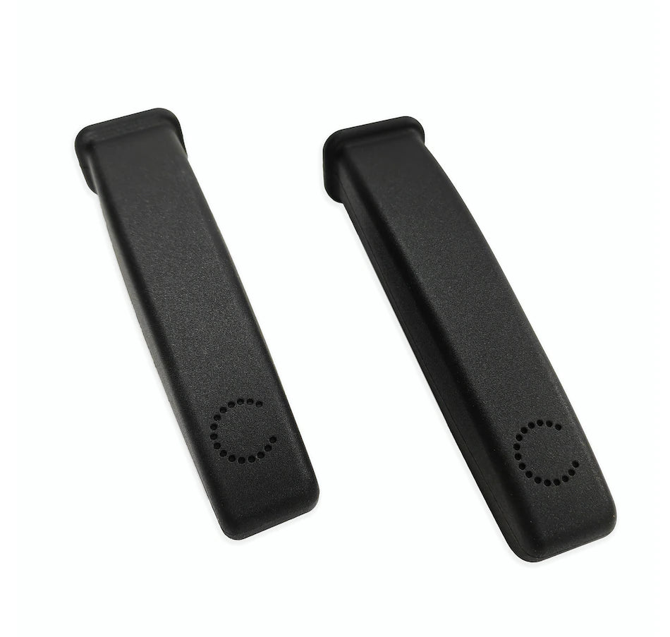 Set of 2 Universal Stick Handle Covers Curtis Stone, BLACK