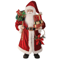 Load image into Gallery viewer, 36" Santa Figurine - RED