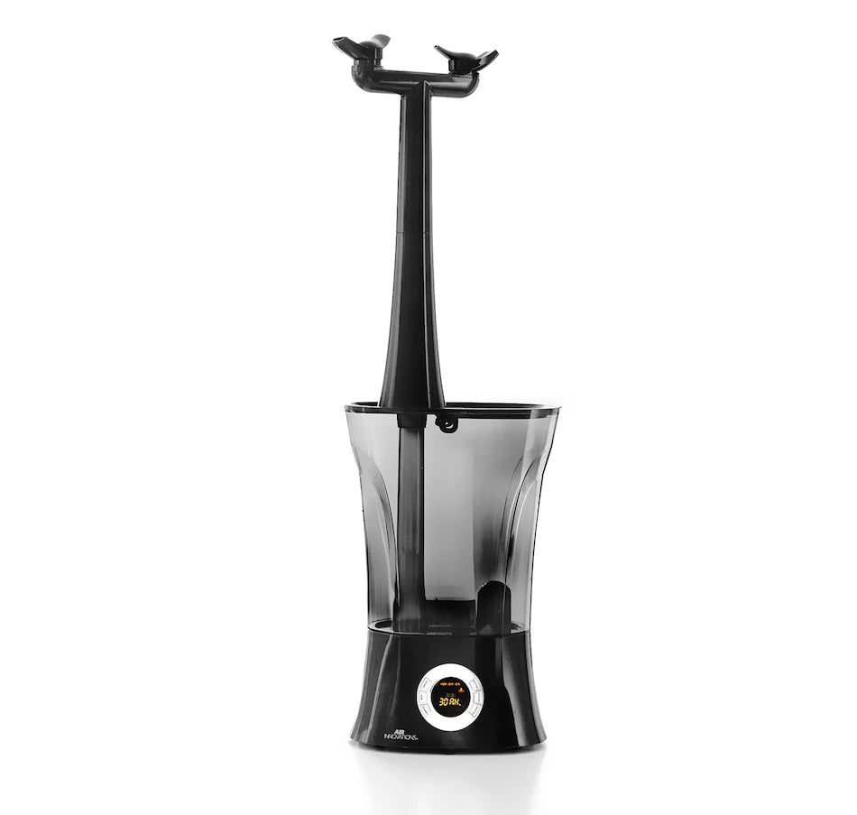 Air Innovations Dual Atomizer Top Fill Humidifier - BLACK