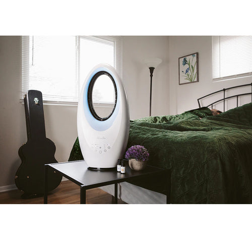 LivePure Bladeless Fan, White