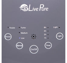 Load image into Gallery viewer, LivePure Bladeless Fan Hunter Home, RED
