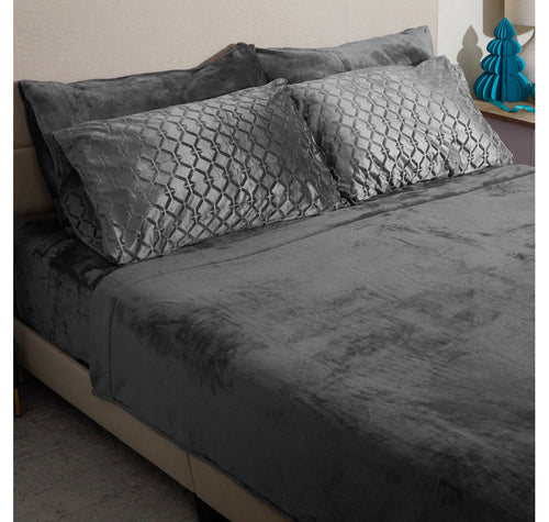 Double Home Suite Mink 6-Piece Sheet Set
