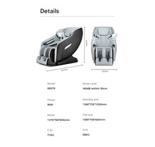 Load image into Gallery viewer, 2D Massage Chair by LifeSmart Tony Little - GREY/PRE ASSEMBLED